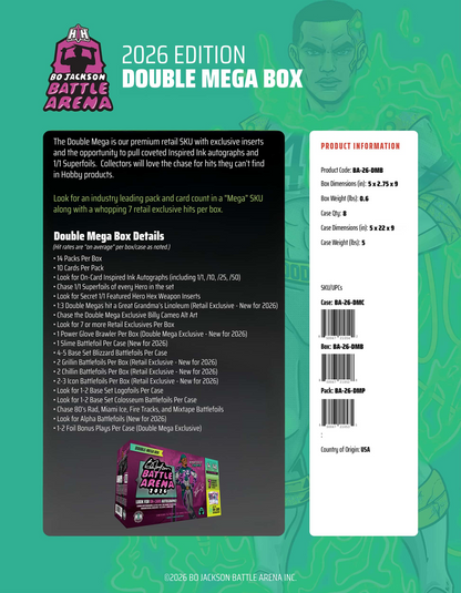 2026 Bo Jackson Battle Arena "The Griffey Set" Double-Mega Box
