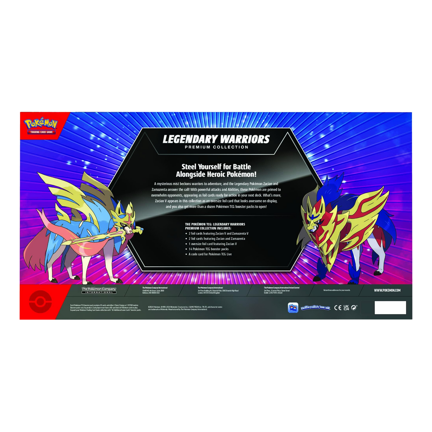 2024 Pokémon TCG: Legendary Warriors Premium Collection