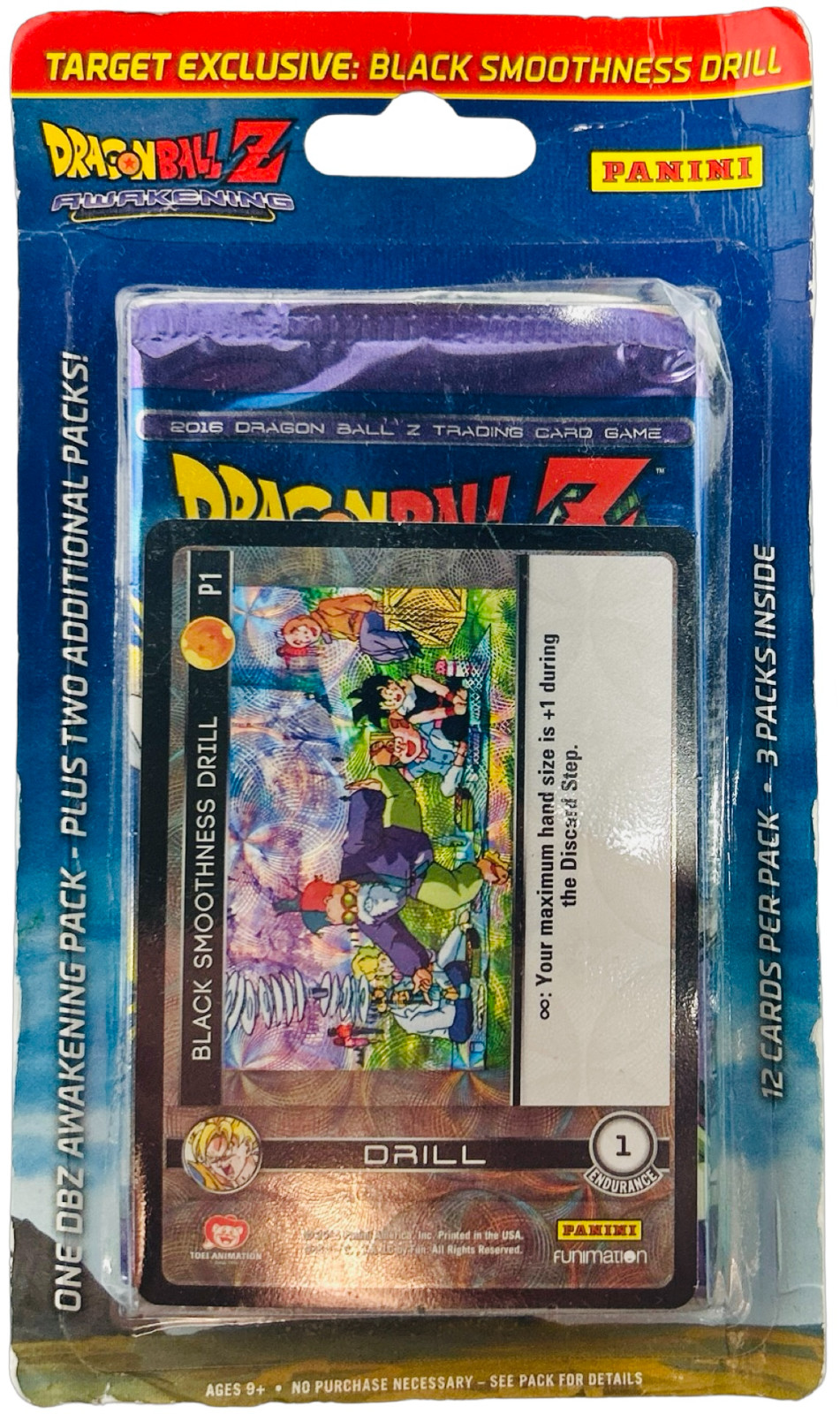 2016 Dragon Ball Z TCG: 3-Pack Blister with Promo