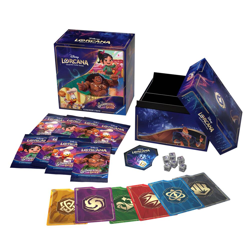 2024 Lorcana Shimmering Skies Illumineer's Trove Box - Papa Joey's Collectibles