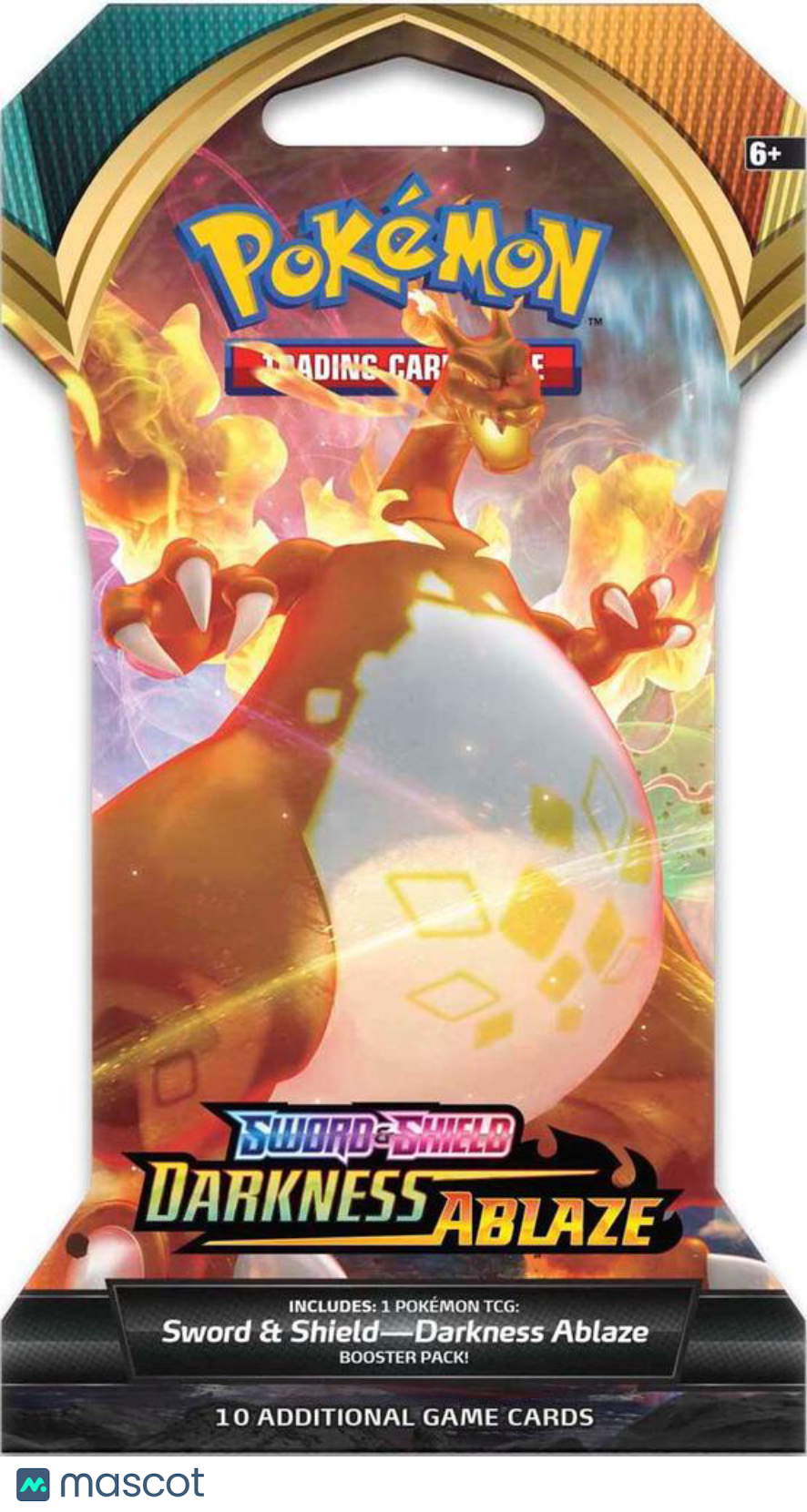 2020 Pokémon TCG: Sword & Shield—Darkness Ablaze Sleeved Booster Pack