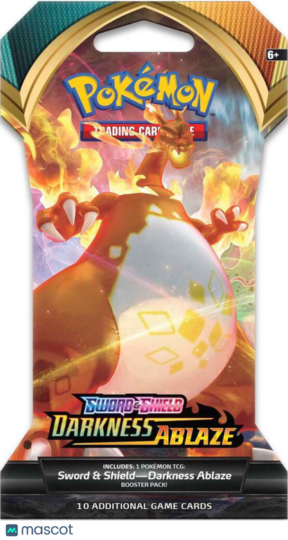 2020 Pokémon TCG: Sword & Shield—Darkness Ablaze Sleeved Booster Pack