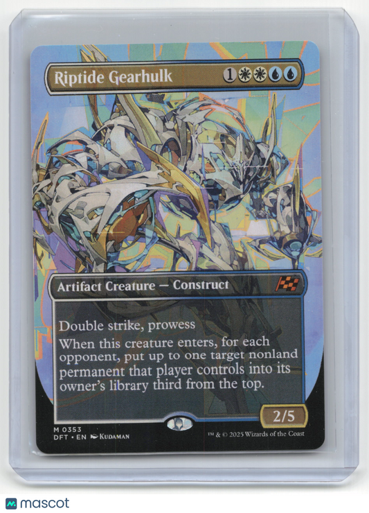 2025 Magic: The Gathering Riptide Gearhulk Aetherdrift #0353 English Basic