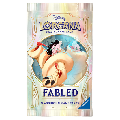 2025 Disney Lorcana TCG Fabled Booster Pack
