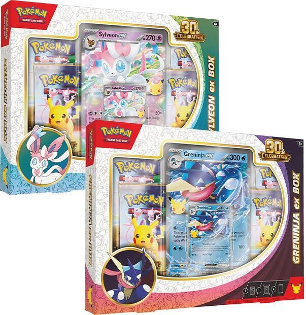 2026 Pokémon TCG: 30th Celebration ex Box Collection