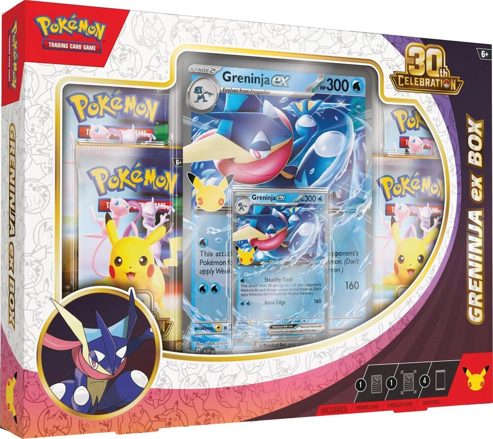 2026 Pokémon TCG: 30th Celebration ex Box Collection