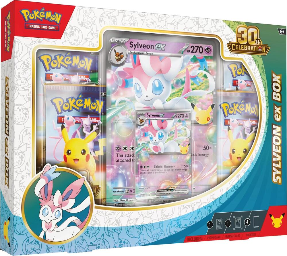 2026 Pokémon TCG: 30th Celebration ex Box Collection