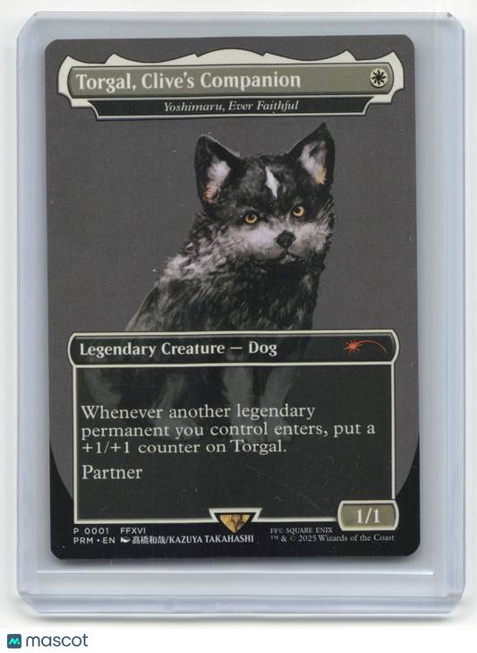 2025 Magic: The Gathering Torgal, Clive's Companion Final Fantasy #P 0001