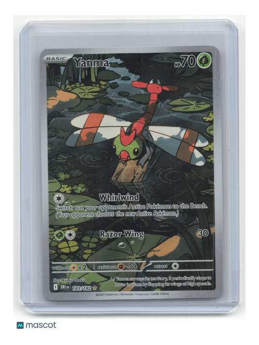2025 Pokemon TCG Yanma Destined Rivals #183/182 - Papa Joey's Collectibles