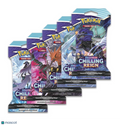 2021 Pokemon Sword & Shield Chilling Reign Sleeved Booster Pack