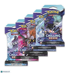 2021 Pokemon Sword & Shield Chilling Reign Sleeved Booster Pack