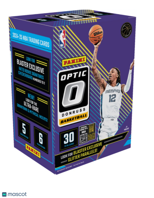 2024-2025 Panini Optic Donruss Basketball Hobby Blaster Box