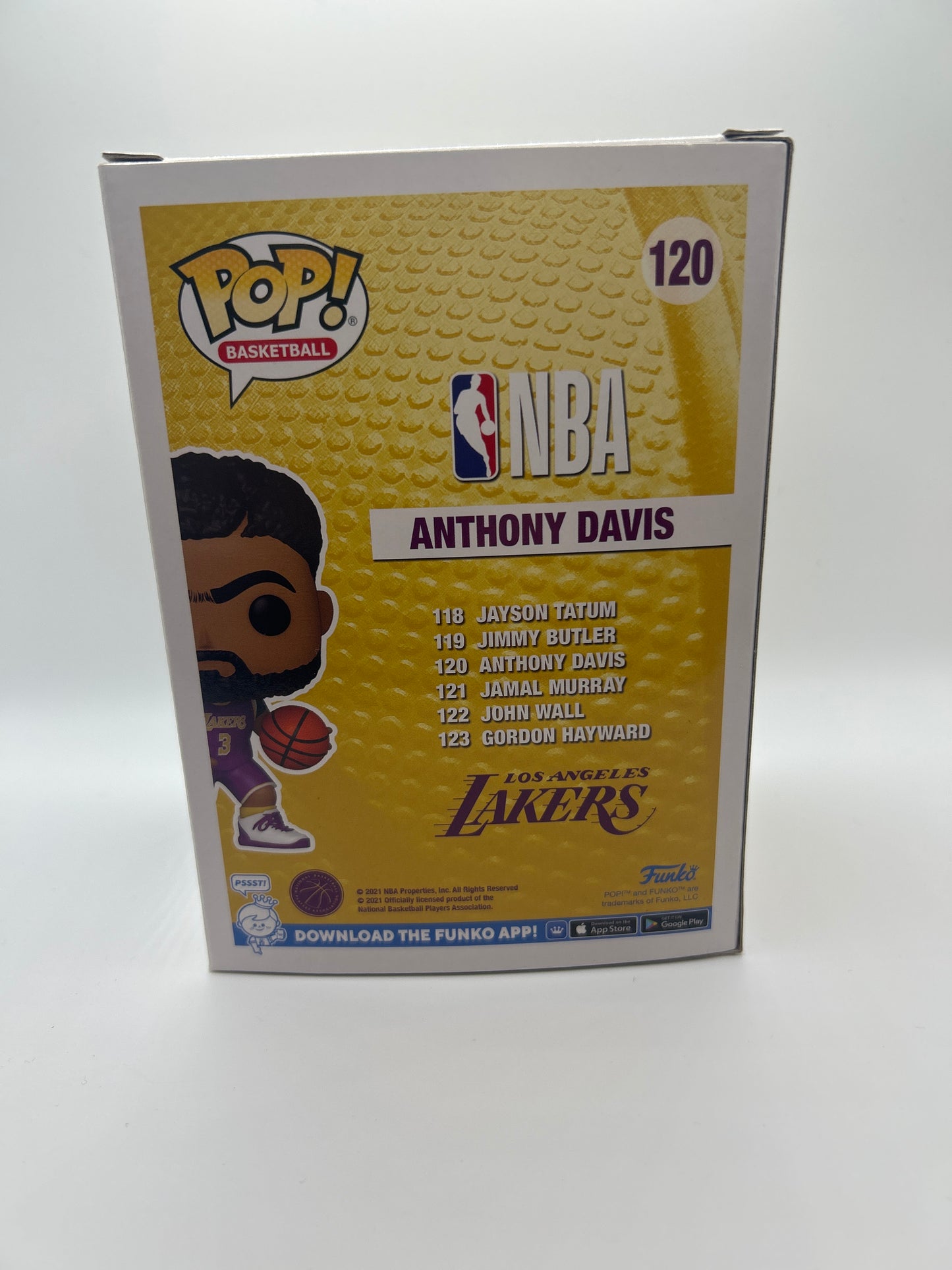 POP! NBA Basketball LAKERS 120 Anthony Davis