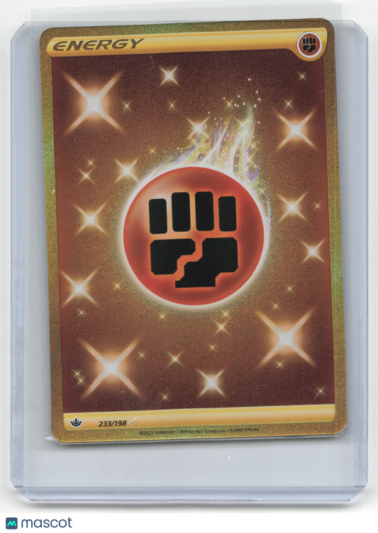 2021 Pokemon Energy Sword & Shield Chilling Reign #233/198