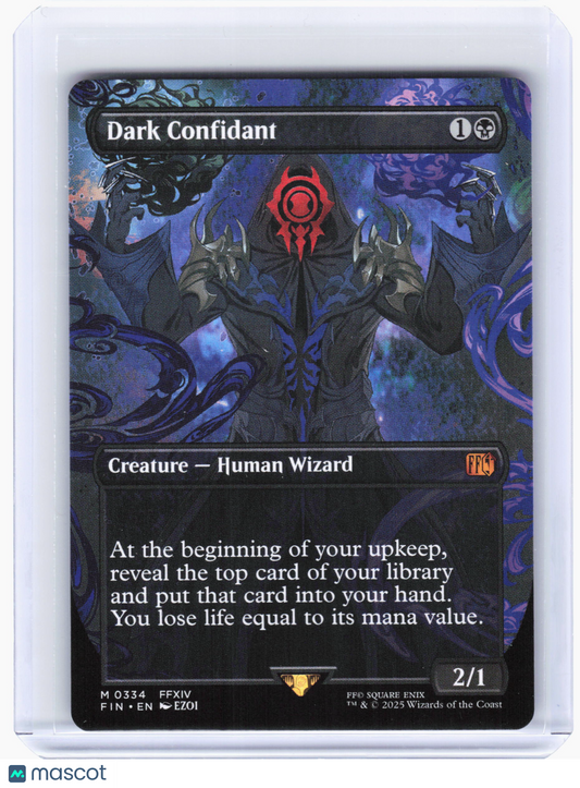 2025 Magic: The Gathering—Dark Confidant #0334 FIN—Mythic Non-Foil (Borderless)