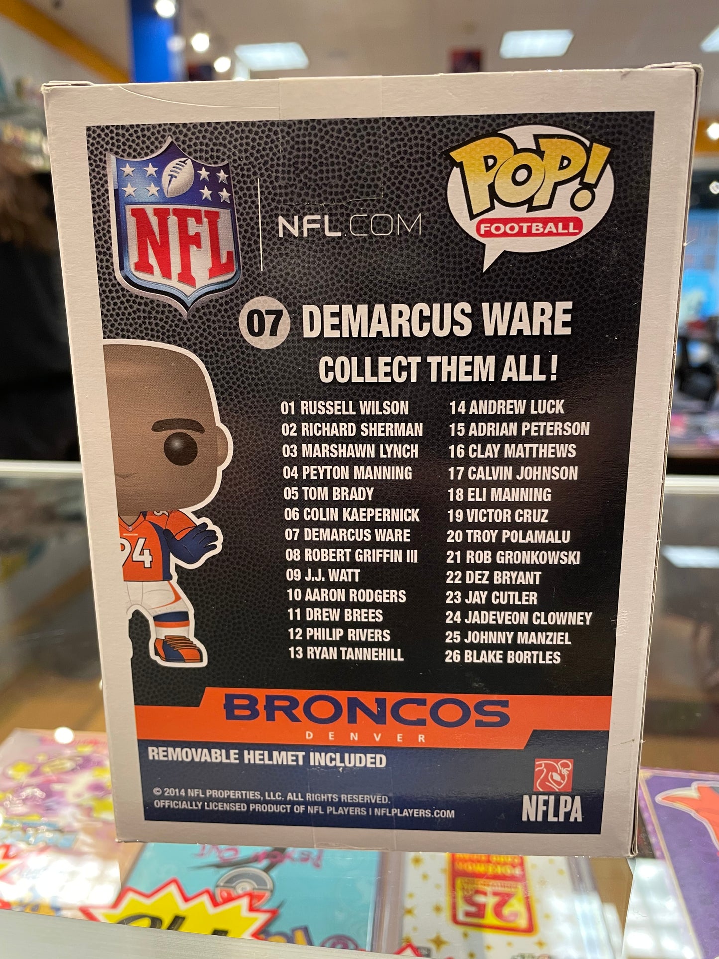 Funko NFL Broncos Demarcus Ware #07  (Very Good)