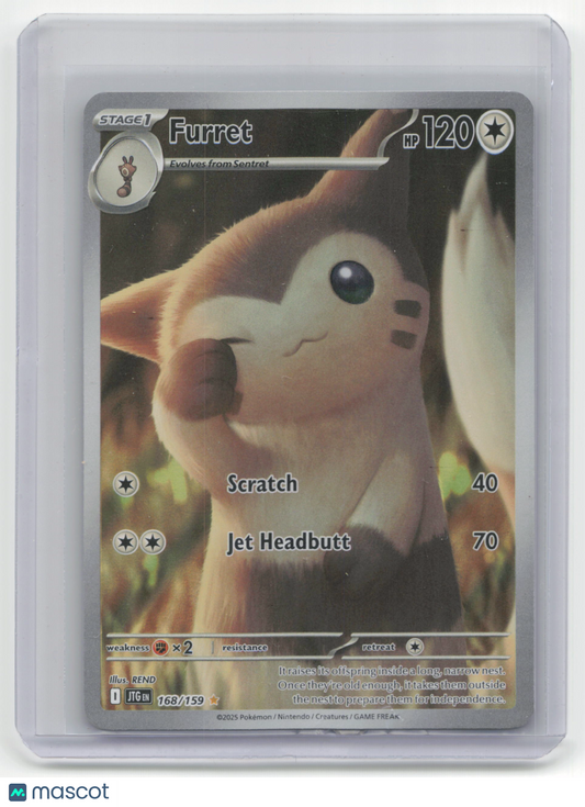 2025 Pokemon TCG Furret Journey Together #168/159