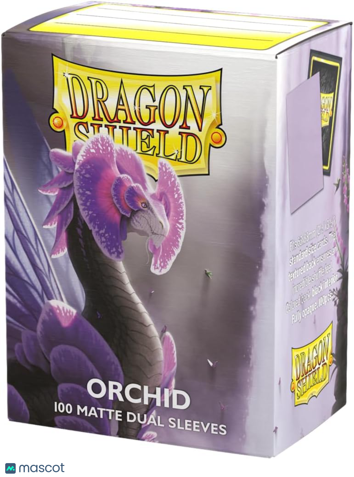 Dragon Shield Standard 20 Pt. Orchid Matte Card Sleeves