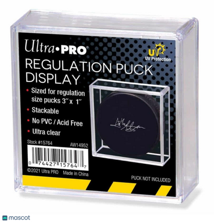 Display Case Ultra PRO Regulation Puck Display - Papa Joey's Collectibles