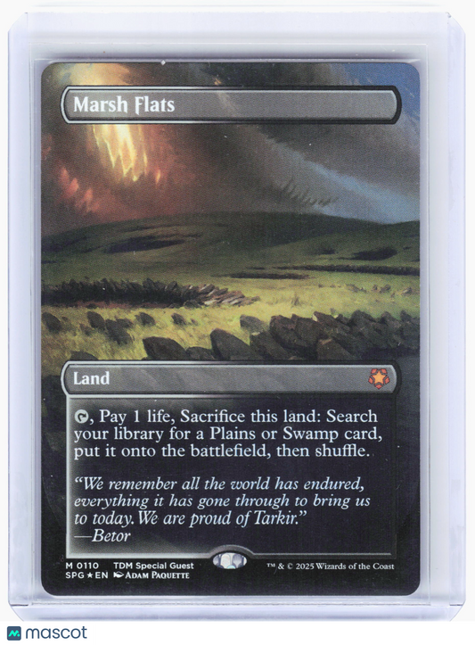 2025 Magic: The Gathering—Marsh Flats #0110 TDM Special Guests—Foil (Borderless)