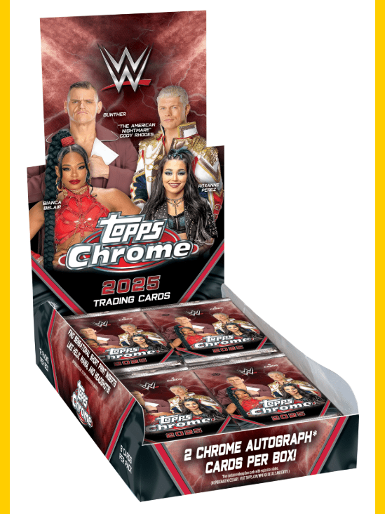 2025 Topps WWE Chrome Wrestling Hobby Pack