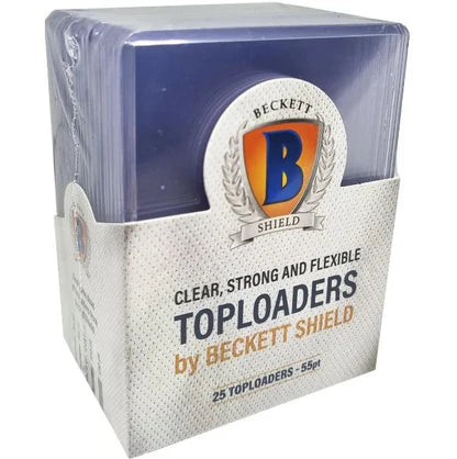 Beckett Shield Toploaders 55pt (25 Count)