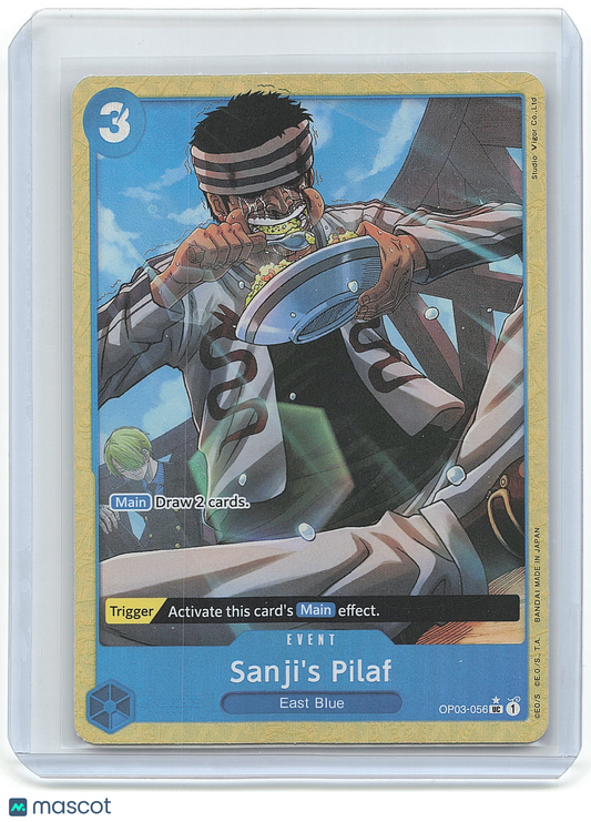 2023 One Piece Card Game Sanji #OP03-056