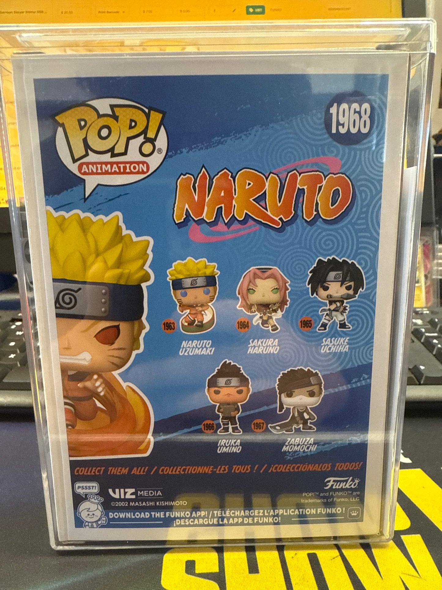 Funko Naruto 1968 Limited Edition Supreme Maile Flanagan Auto JSA
