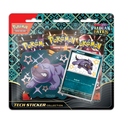 2024 Pokemon Scarlet & Violet Paldean Fates Tech Sticker Collection