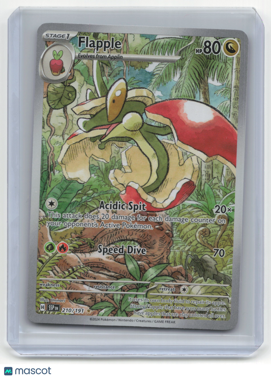 2024 Pokemon TCG Flapple Scarlet & Violet #210/191