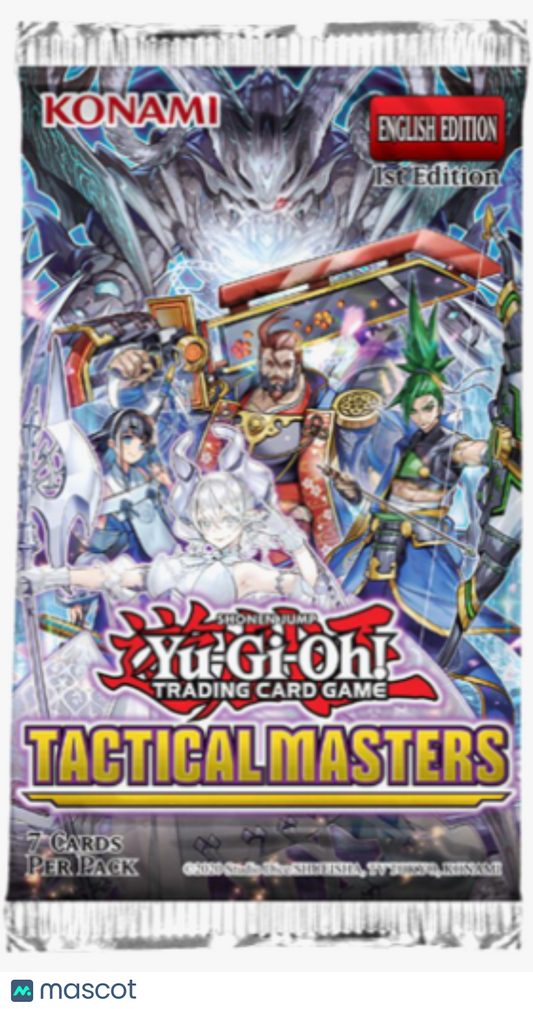 2022 Yugioh Tactical Masters Booster Pack
