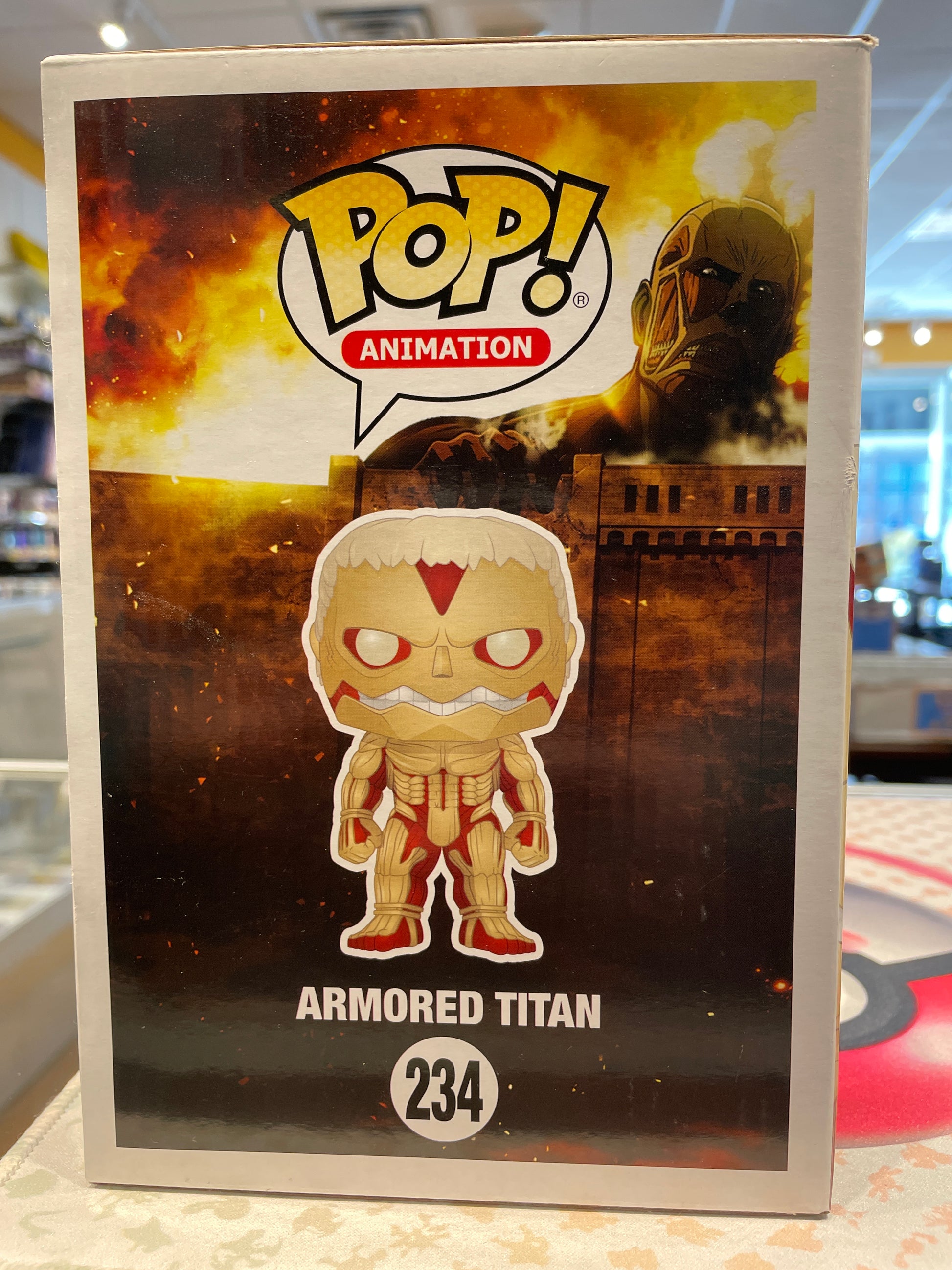 Funko Attack on Titan: Armored Titan #234 (Very Good) - Papa Joey's Collectibles