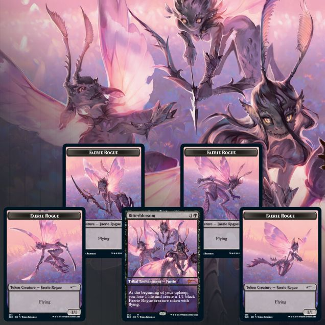 Magic: The Gathering Secret Lair Drop: Bitterblossom Dreams (Non-Foil Edition)