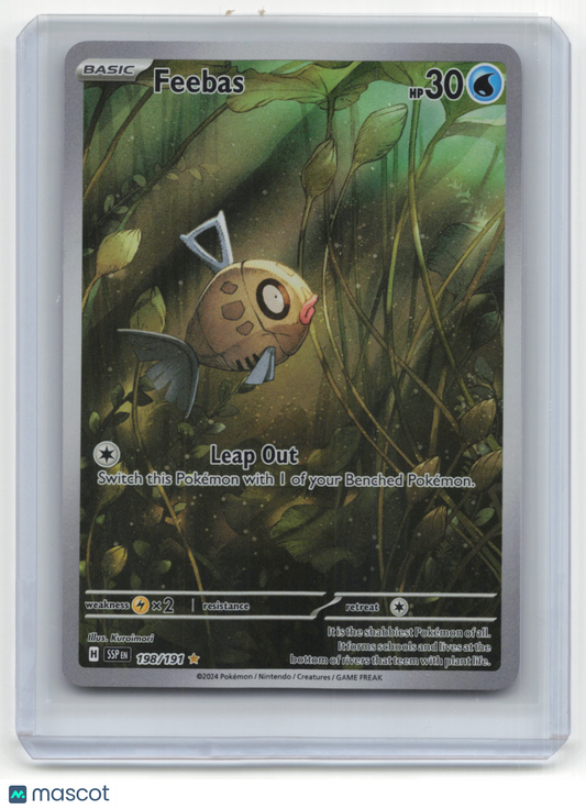 2024 Pokemon TCG Feebas Surging Sparks #198/191