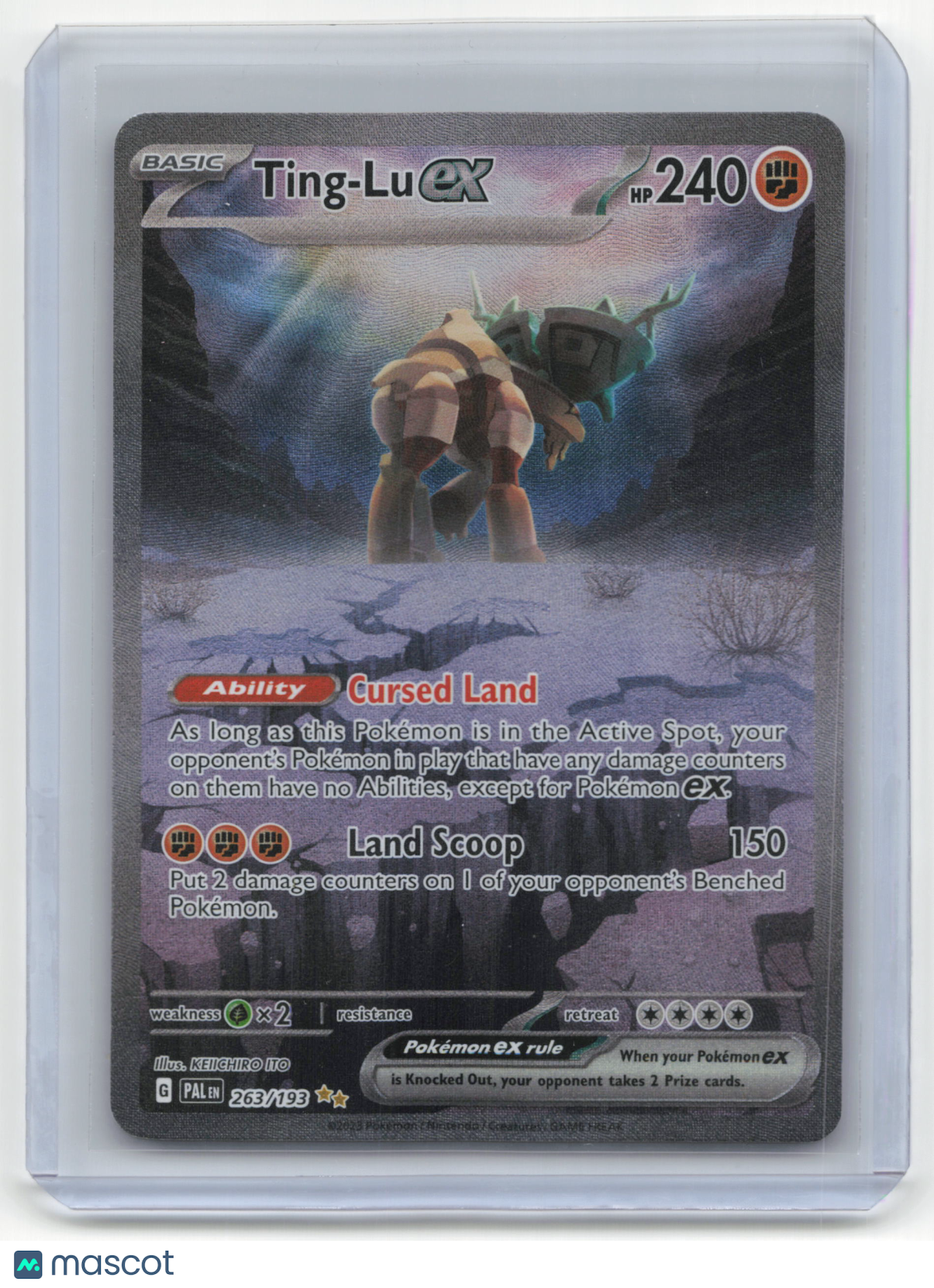 2023 Pokemon TCG Ting-Lu Scarlet & Violet - Paldea Evolved #263/193
