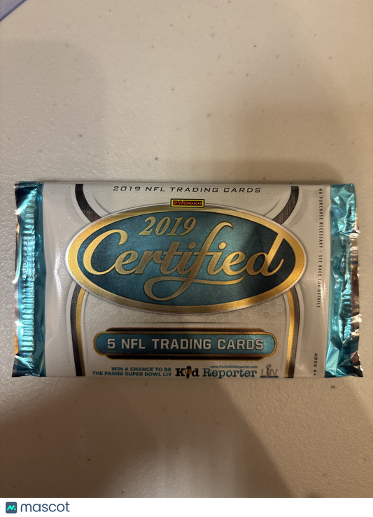 2019 Panini Certified Football Hobby Pack