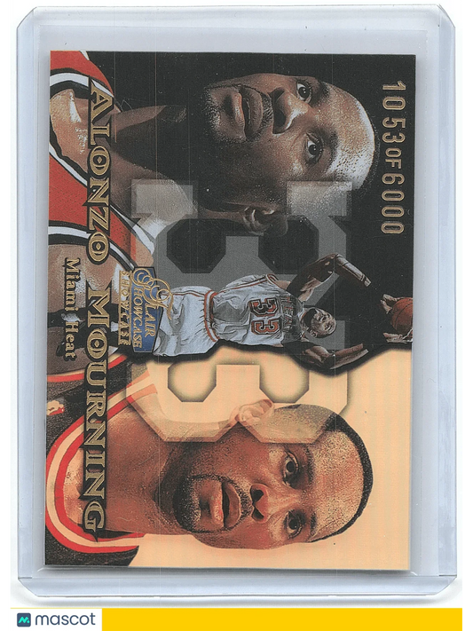 1999 Fleer Skybox Basketball Michael Jordan Alonzo Mourning #62 - Papa Joey's Collectibles