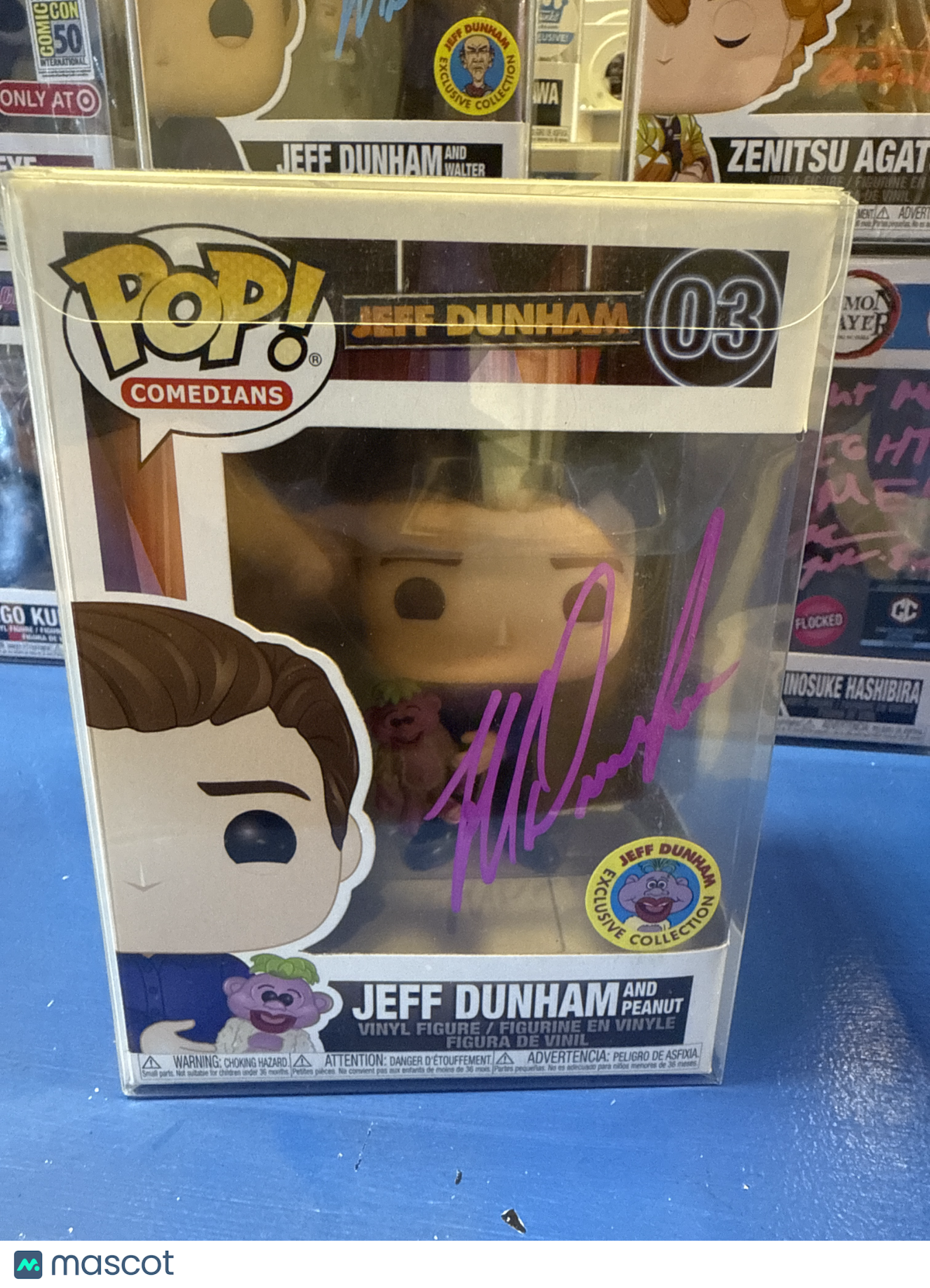 Funko Jeff Dunham and Peanut #03 (Very Good) Exclusive (Jeff Dunham Auto)
