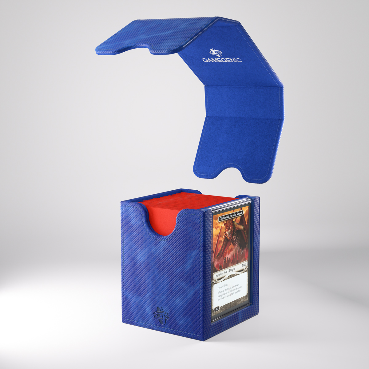 Gamegenic Squire Plus 100+ XL Convertible Blue Deck Box