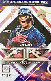 2020 Topps Fire Baseball Hobby Pack Box