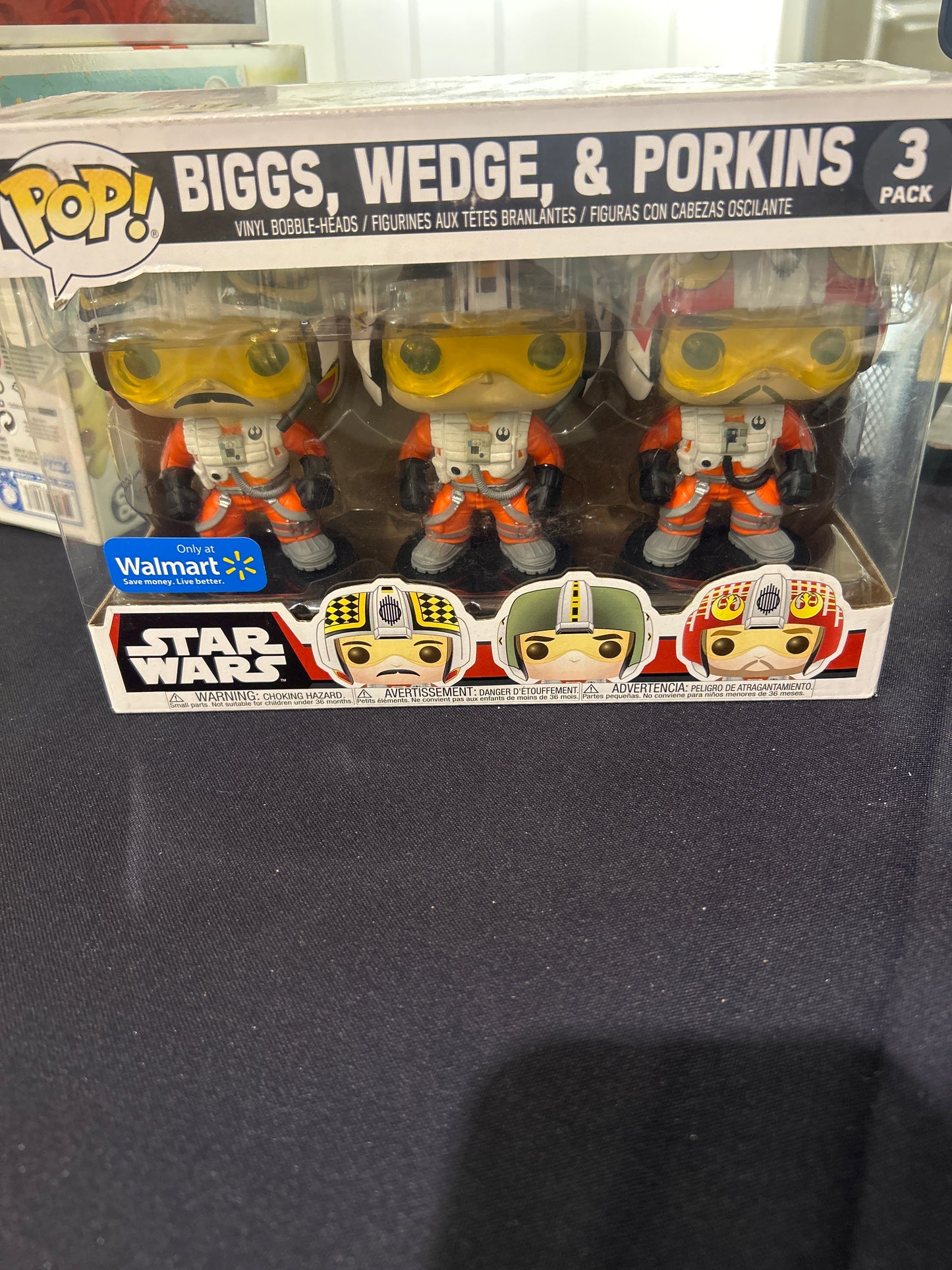 POP! Star Wars BIGGS, WEDGE & PORKINS 3 Pack