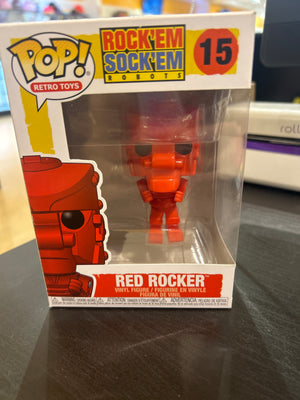 Pop! Retro Toys Rock'em Sock'em Robots 15 RED ROCKER