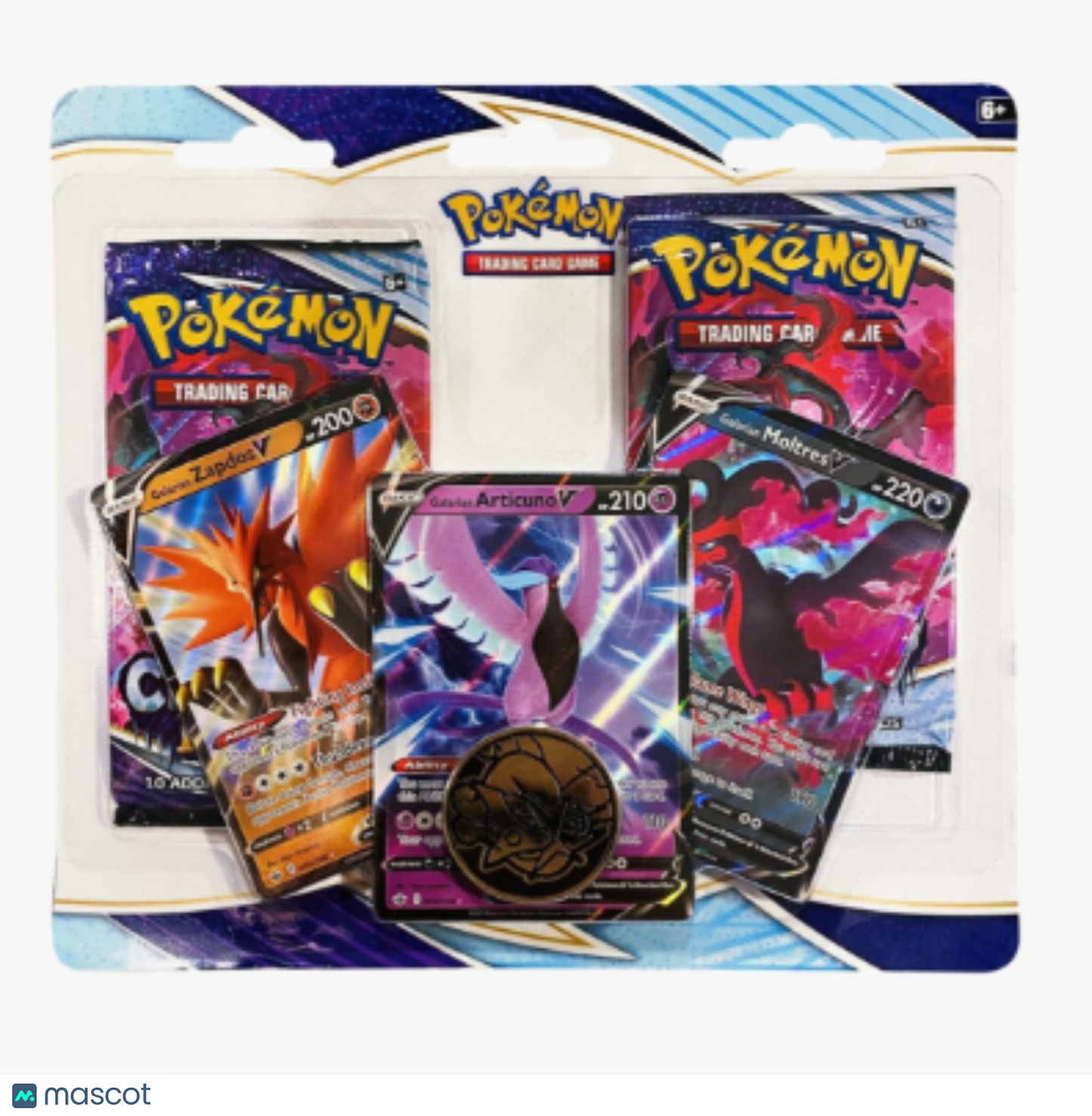 2021 Pokemon Sword & Shield Chilling Reign 2 Pack Blister