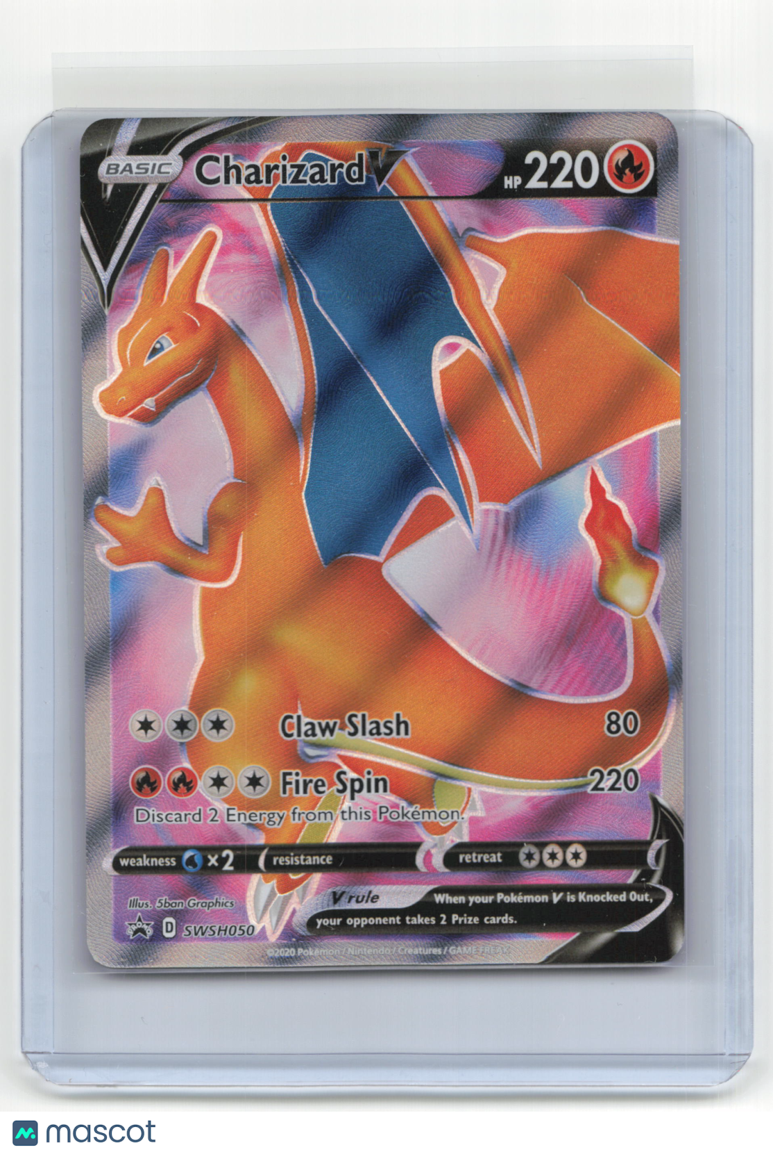 2020 Pokemon TCG Charizard V SWSH Black Star Promos #SWSH050 Promo