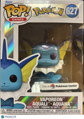 Funko Pokémon Vaporeon #627 (Very Good)  Pokemon Center Exclusive