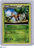 2011 Pokemon—Sawsbuck #16 Emerging Powers—Rare Reverse Holo [Lightly Played]