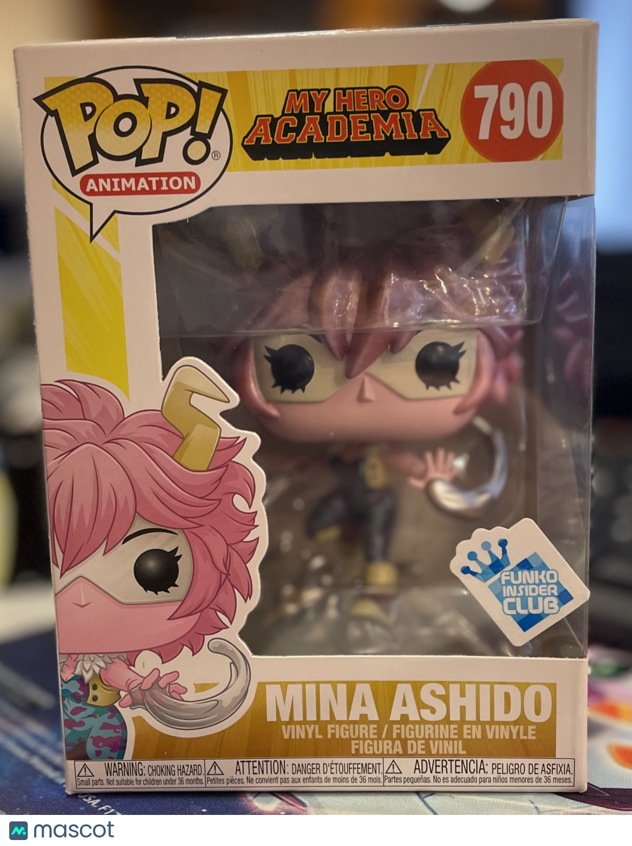 Funko My Hero Academia Mina Ashido #790 Good Funko Insider Club