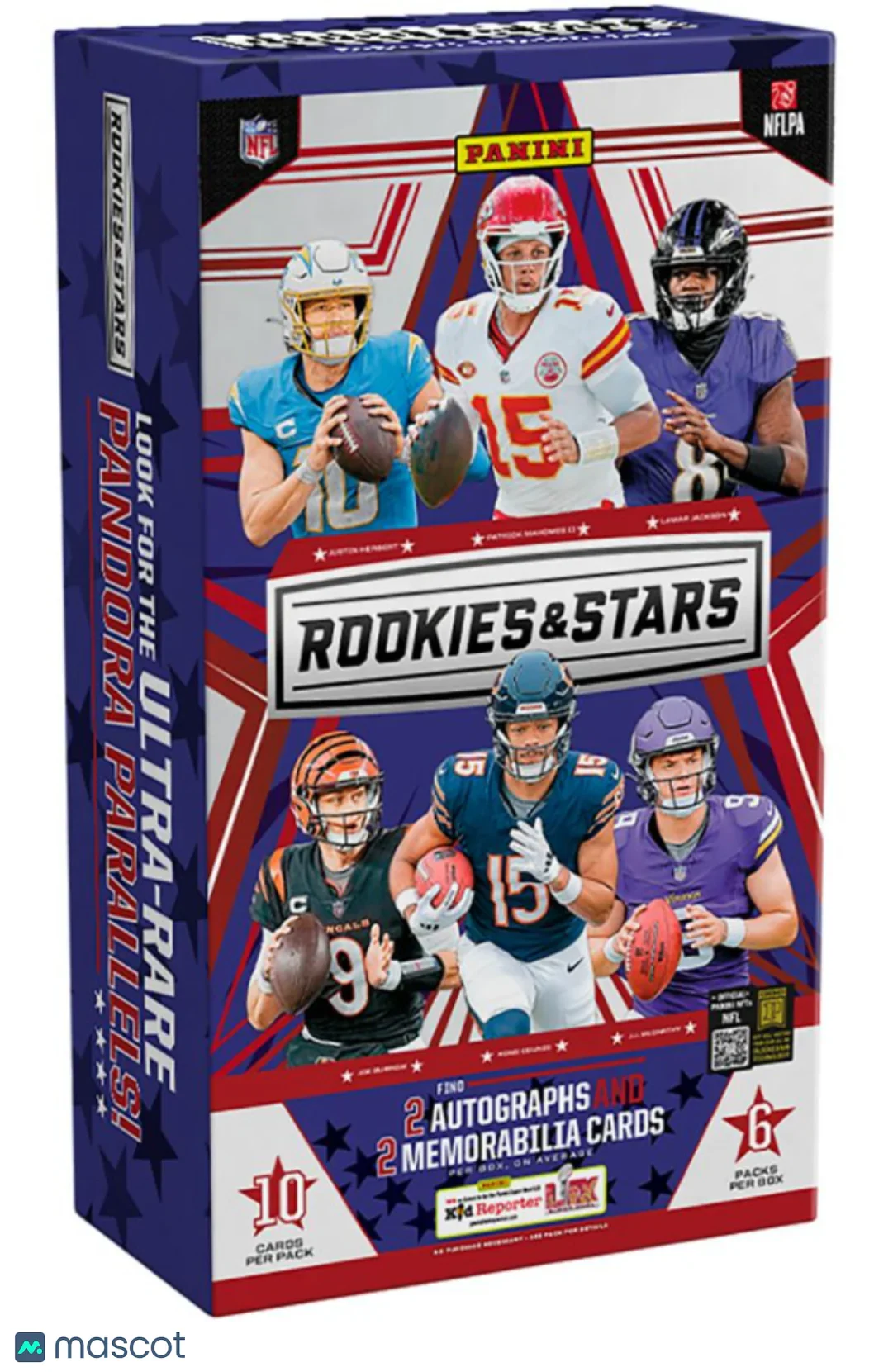 2024 Panini Rookies & Stars FootBall Hobby Box - Papa Joey's Collectibles