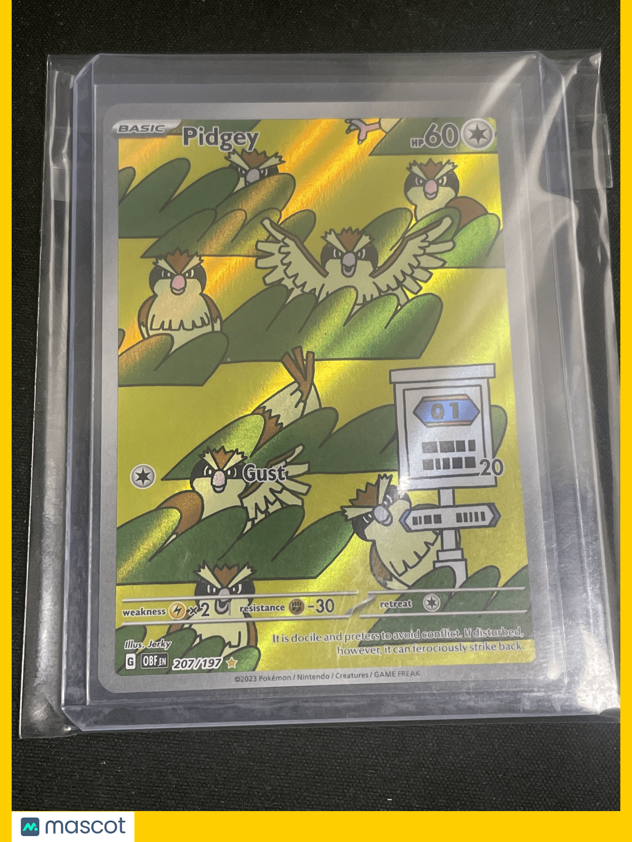 2023 Pokémon TCG Pidgey #207/197