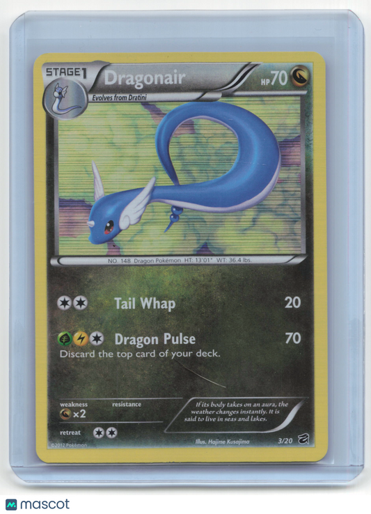 2012 Pokemon Dragonair Dragon Vault #3/20 Near Mint
